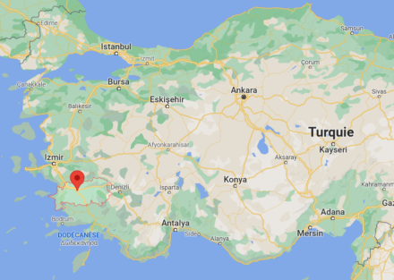 Carte Aydin Turquie : ville de naissance de Dario Moreno