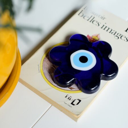 Nazar boncuk fleur artisanal (oeil turc)