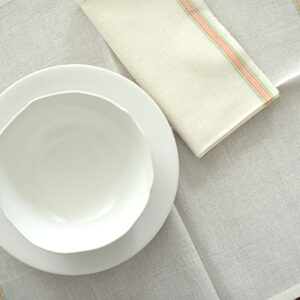 Les serviettes de table fait-main en Turquie.