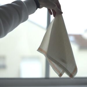Les serviettes de table fait-main en Turquie.