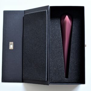 Tourterelle d'Istanbul rose en verre par Meral Deger