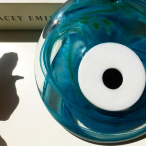 Nazar boncuk "lokum" en bleu vert