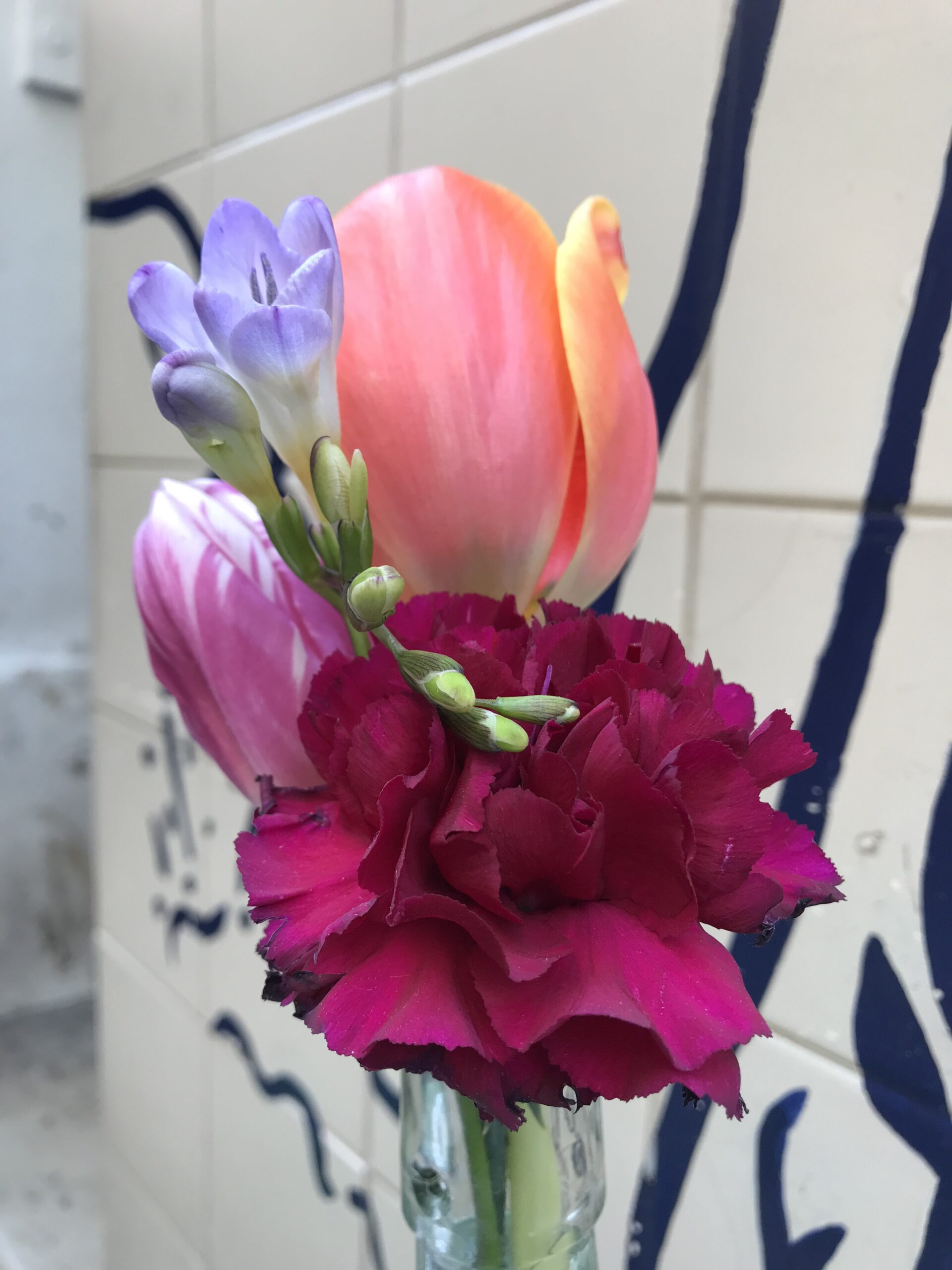 Les tulipes à l'Épicerie Idéal Marseille