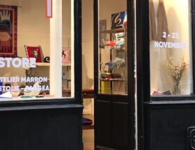Pop-store étolie à Paris, en novembre 2022